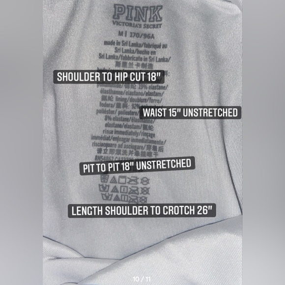 PINK Victoria's Secret Mermaid Sea Shell High Cut Bathing Suit Size: M - Picture 4 of 5